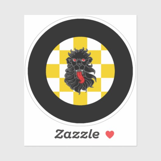 SCA en TIR vinyl Sticker (Vel)