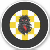 SCA en TIR vinyl Sticker (Voorkant)