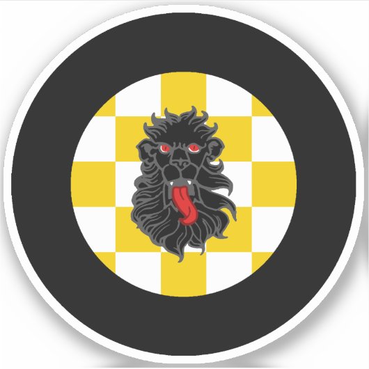 SCA en TIR vinyl Sticker (Voorkant)