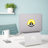SCA Endewearde Vinyl Sticker (Laptop op bureau)