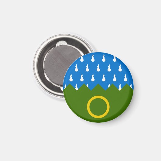 SCA Endless Hills-magneet Magneet (Voorkant / Achterkant)