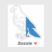 SCA Falcon's houden op maat gesneden vinyl Sticker (Vel)