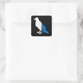 SCA Falcon's Keep Populaire badge Vierkante Sticker (Tas)