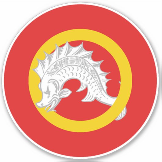 SCA Far West Vinyl Sticker (Voorkant)