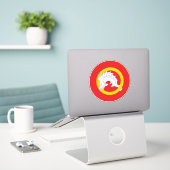 SCA Far West Vinyl Sticker (Laptop op bureau)