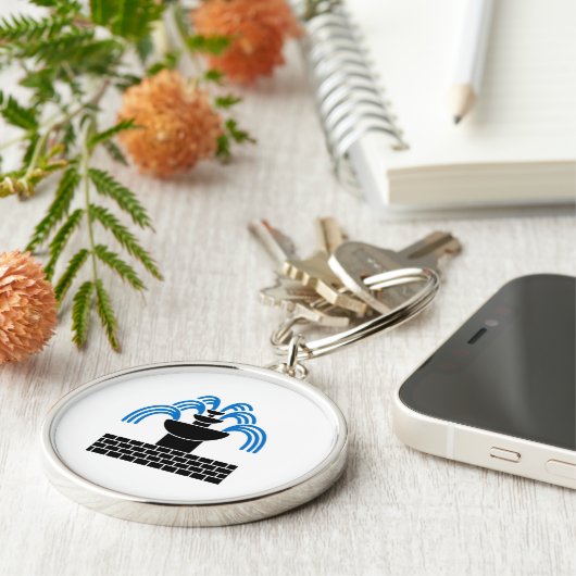 SCA Fontaine dans Sable Sleutelhanger (Zijkant)