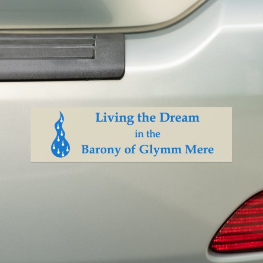 SCA Glymm Mere Bumper Sticker (Op auto)