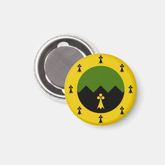 SCA Granietberg Magneet (Voorkant / Achterkant)