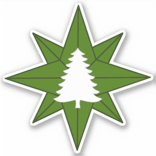 SCA Graywood Vinyl Sticker (Voorkant)