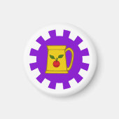 SCA Greyfells-magneet Magneet (Voorkant)