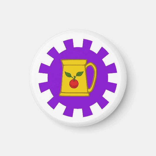 SCA Greyfells-magneet Magneet (Voorkant)