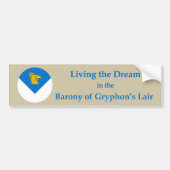SCA Gryphon's Lair bumpersticker (Voorkant)