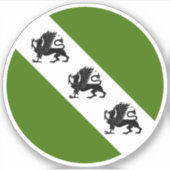 SCA Gryphonwald Vinyl Sticker (Voorkant)