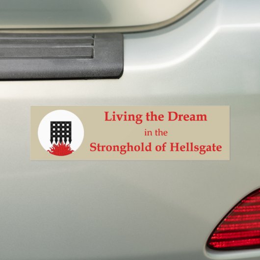 SCA Hellsgate Bumper Sticker (Op auto)