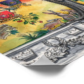 SCA Heraldic Family Tree by Portia St. Luke Poster (Hoek)