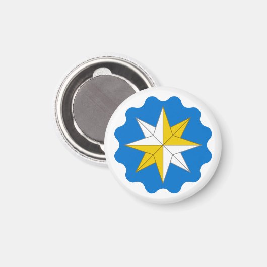 SCA Highland Foorde Magnet (Voorkant / Achterkant)