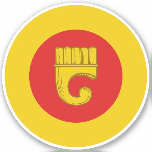 SCA Hornwood Vinyl Sticker (Voorkant)
