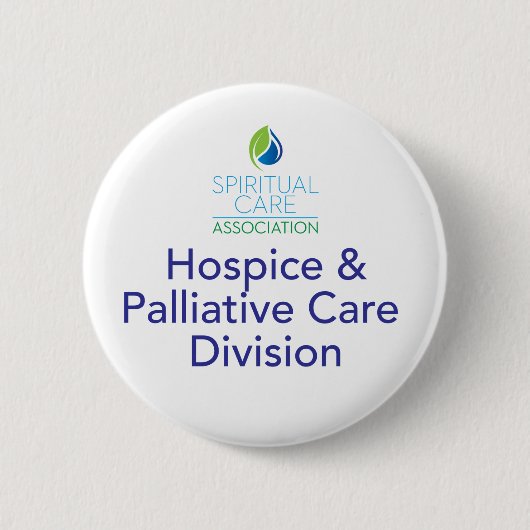 SCA Hospice & Palliative Care Division Button (Voorkant)