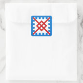 SCA Innilgard Populaire badge Vierkante Sticker (Tas)