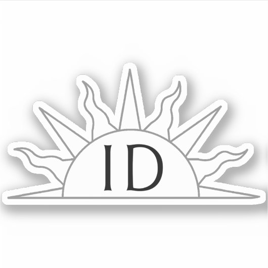 SCA Insulae Draconis Custom-Cut Vinyl Sticker (Voorkant)