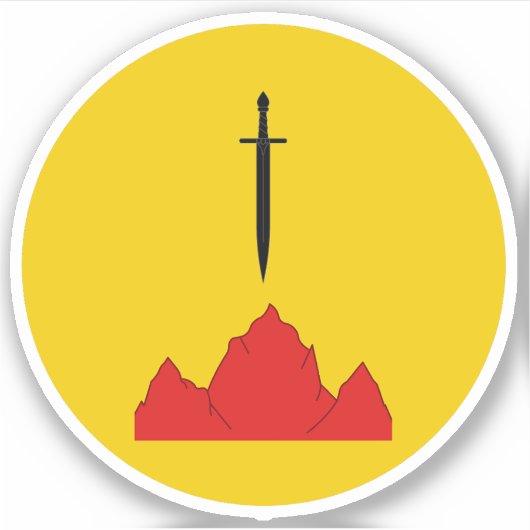 SCA Isenfir Vinyl Sticker (Voorkant)