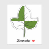 SCA ivyeinrust op maat gesneden vinyl Sticker (Vel)