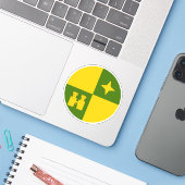 SCA Kasteel Noord Vinyl Sticker (Laptop met iPhone)