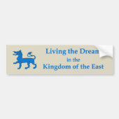SCA Kingdom of the East Bumper Sticker (Voorkant)