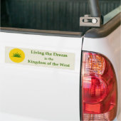 SCA Kingdom of the West Bumper Sticker (Op Truck)