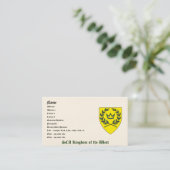 SCA Koninkrijk West-Visitekaartje Visitekaartje (Staand voorkant)