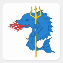 SCA Krae Glas Populace Badge Square Sticker