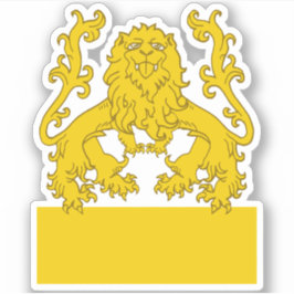 SCA Lions Einde Vinyl Sticker