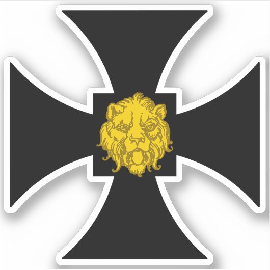 SCA Lionsdale Custom-Cut Vinyl Sticker (Voorkant)