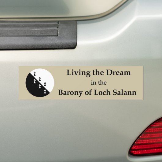 SCA Loch Salann bumpersticker (Op auto)