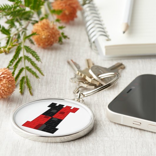 SCA Lonely Tower-Sleutelhanger Sleutelhanger (Zijkant)