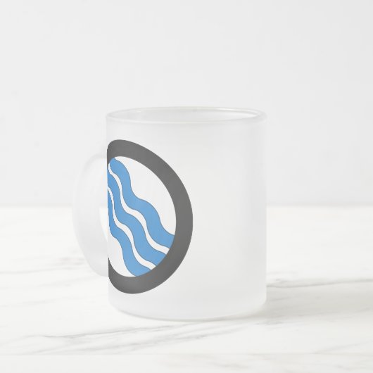 SCA Lyndhaven Matglas Koffiemok (Voorkant links)