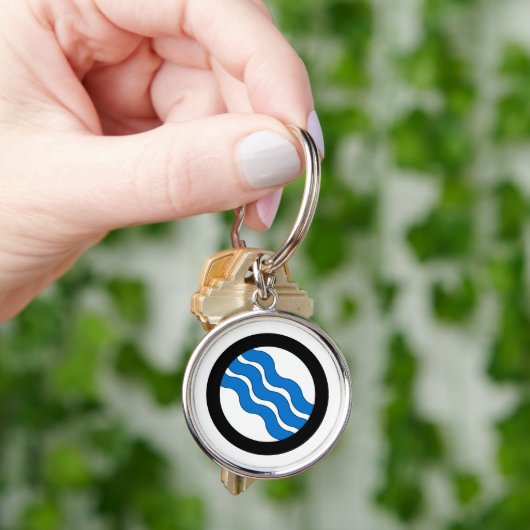 SCA Lyndhaven ronde, kleine (1,44") Sleutelhanger (Hand)