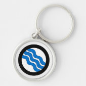 SCA Lyndhaven ronde, kleine (1,44") Sleutelhanger (Voorkant)