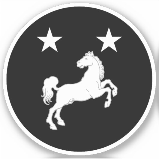 SCA Meridies Vinyl Sticker (Voorkant)