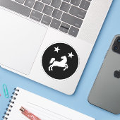 SCA Meridies Vinyl Sticker (Laptop met iPhone)