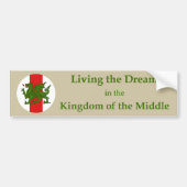 SCA Middle Kingdom bumpersticker (Voorkant)
