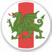 SCA Middle Kingdom Vinyl Sticker (Voorkant)