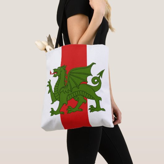 SCA Midrealm populatie badge Canvas tas (Dichtbij)