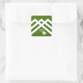 SCA Misty Ridge Bevolkingsbadge Sticker (Tas)