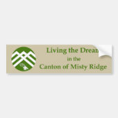 SCA Misty Ridge bumpersticker (Voorkant)