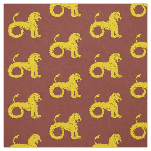 SCA Mooneschadowe Populace Badge Fabric Stof (Swatch)