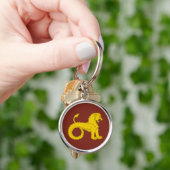 SCA Mooneschadowe ronde, kleine (1,44") Sleutelhan Sleutelhanger (Hand)
