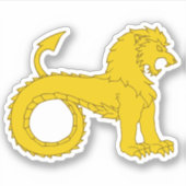 SCA Mooneschadowe Vinyl Sticker (Voorkant)