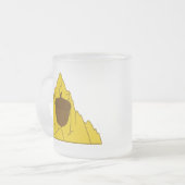 SCA Mountain Edge Frosted Glass Coffee Mok (Voorkant links)