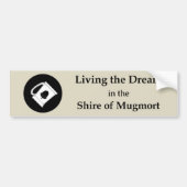 SCA Mugmort bumpersticker (Voorkant)